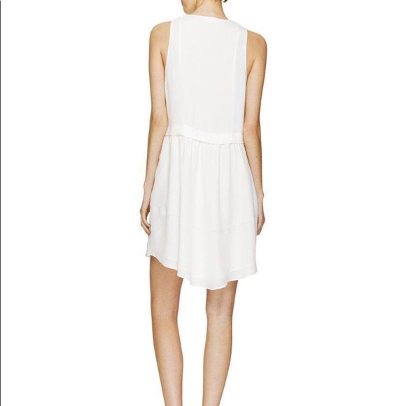 WILFRED VIGNETTE DRESS BLACK SIZE 0 - Picture 3 of 4